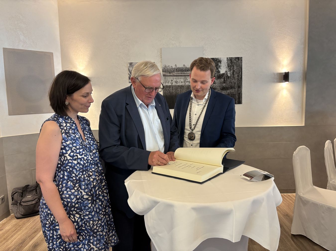Laumann Unterschrift Goldenes Buch