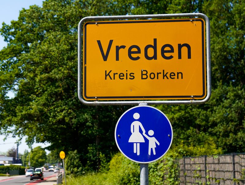 Schild-Ortsschild-Vreden