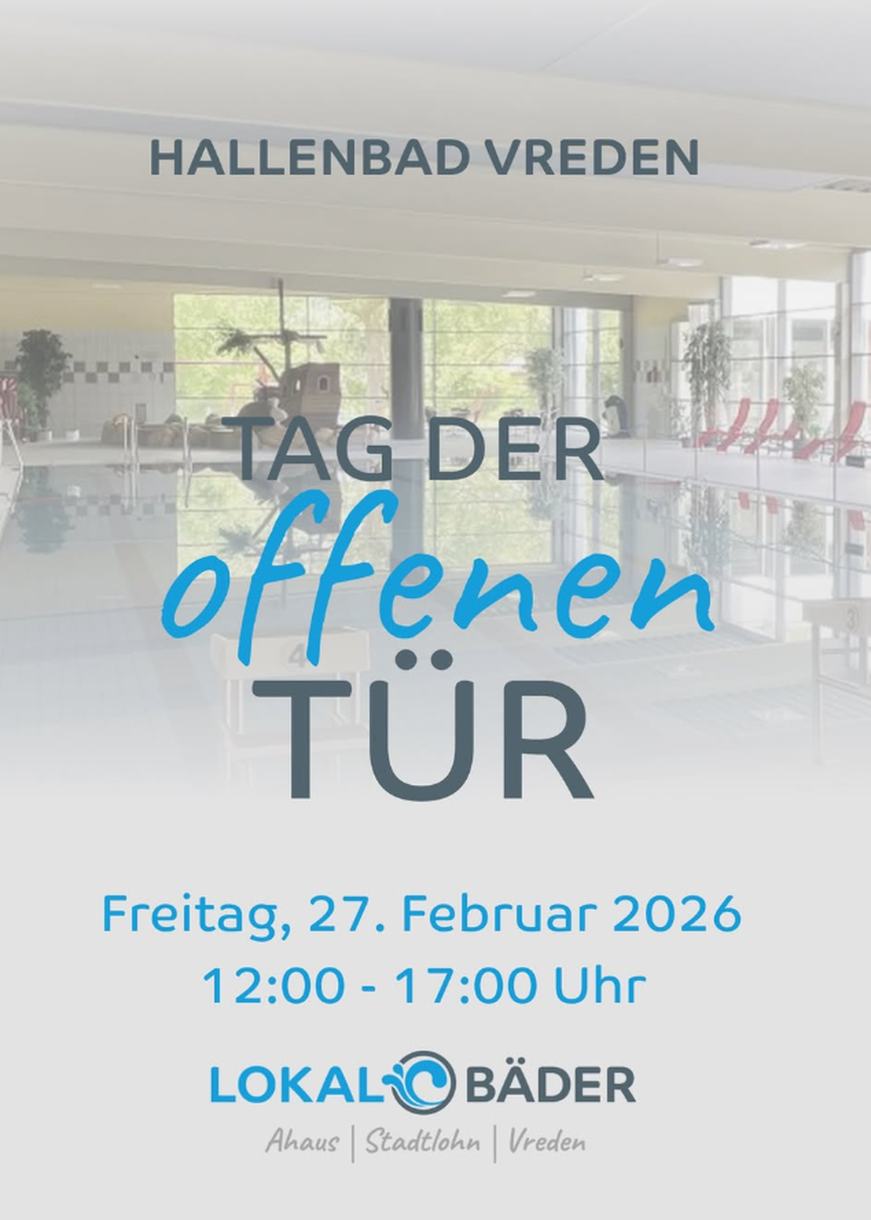 Hallenbad- Tag der offenen Tür