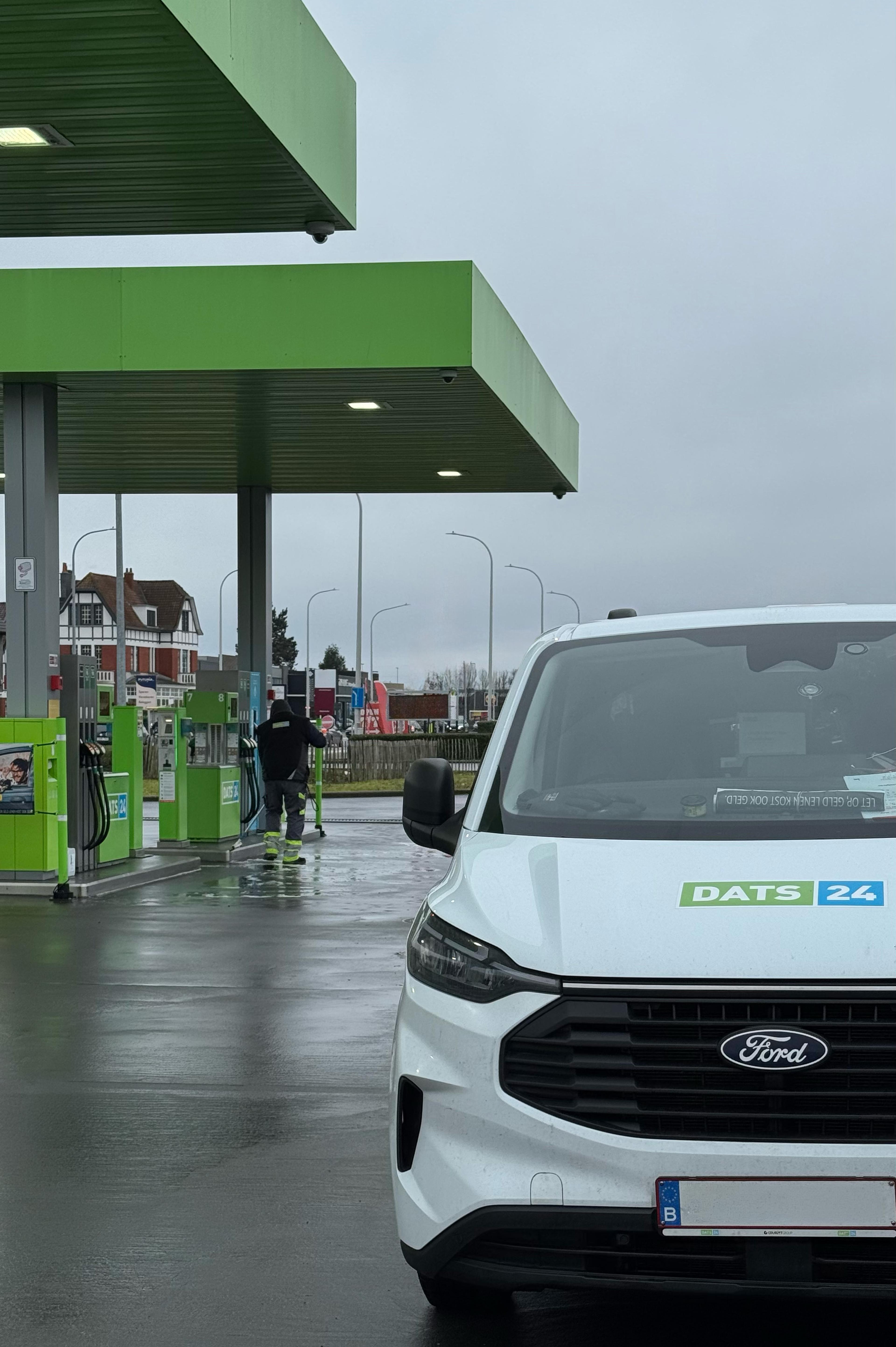 Onderhoud van een DATS 24 tankstation