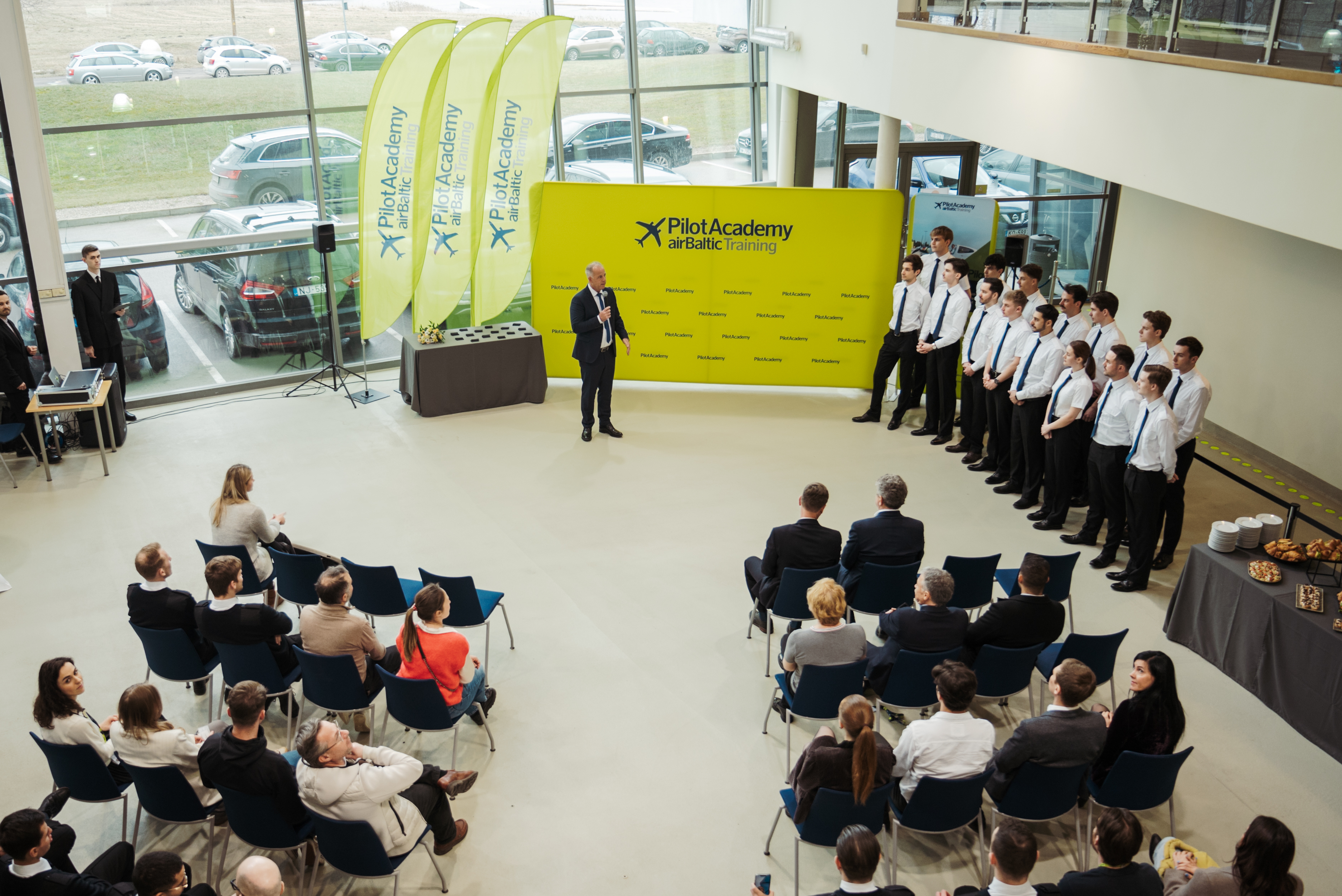 Pilot Academy welcomes 15 new students March 2025