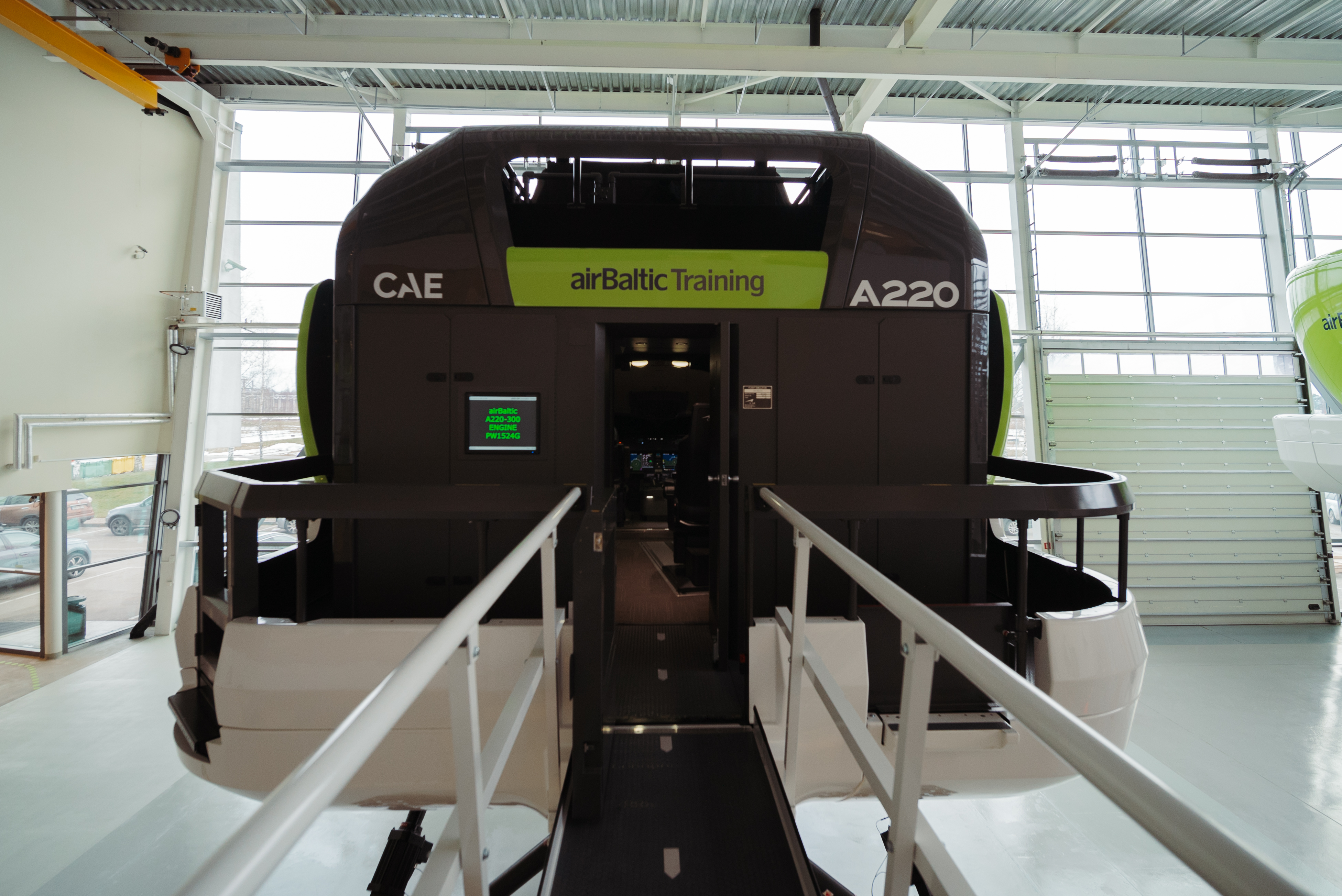 New Airbus A220 simulator