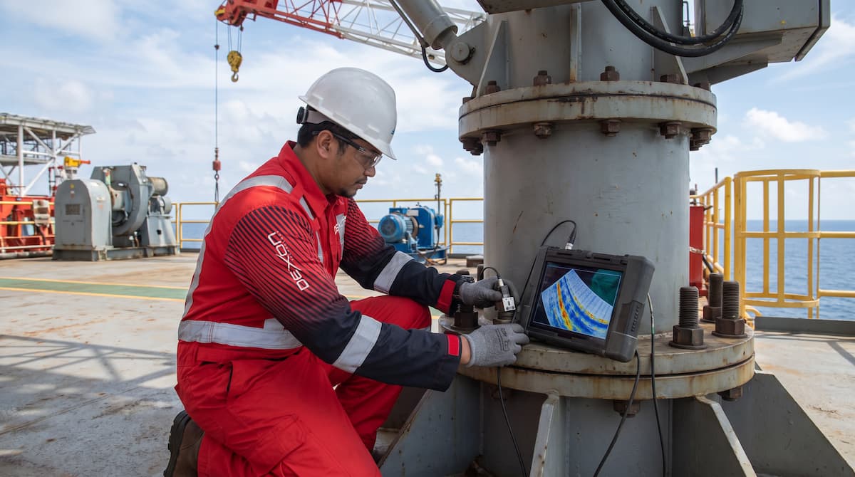 Dexon Raises the Standard for Offshore Crane Inspection with PAUT