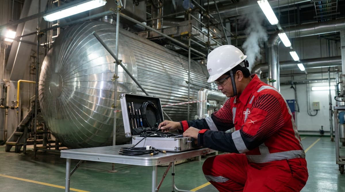 Inspectors Complete Heater Inspection at Laos Power Plant