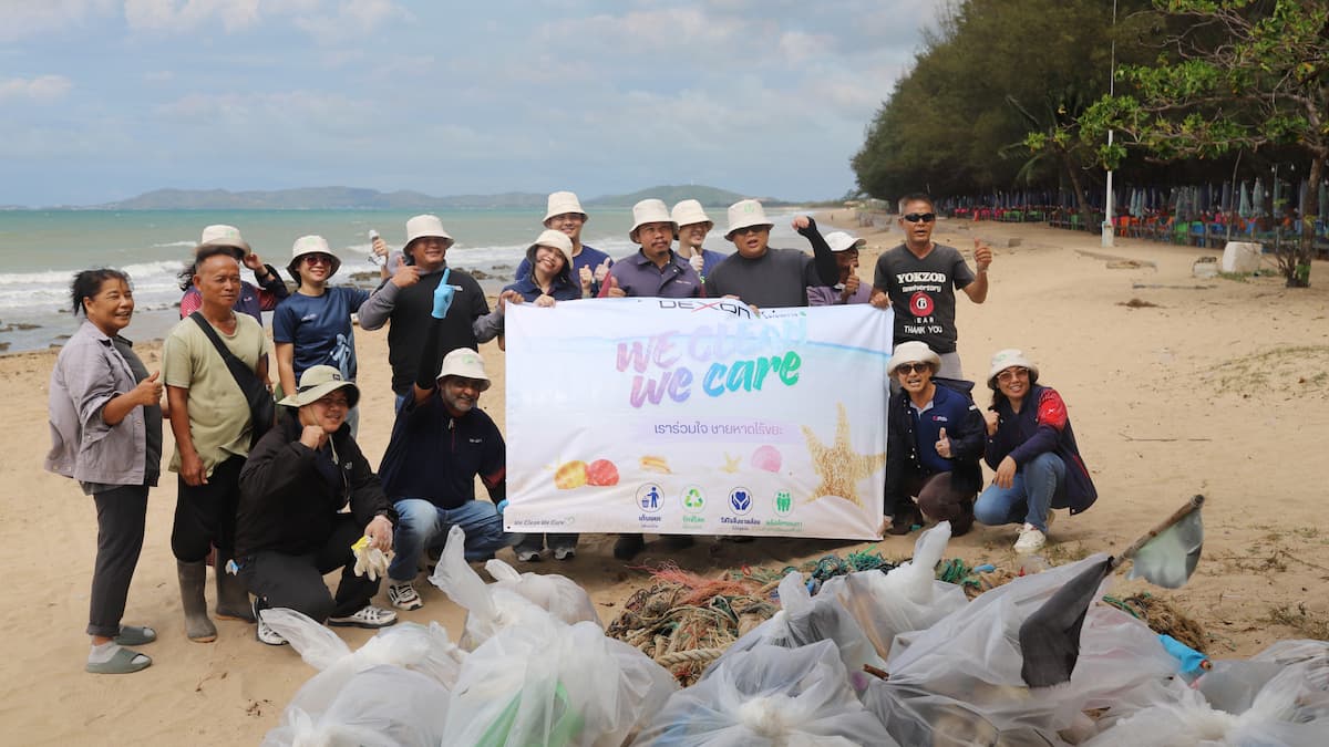 Dexon Joins Hands with Local Government to Clean Beach