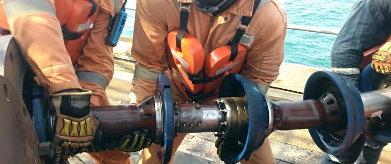 Remote Inspection of Crude Oil Pipeline