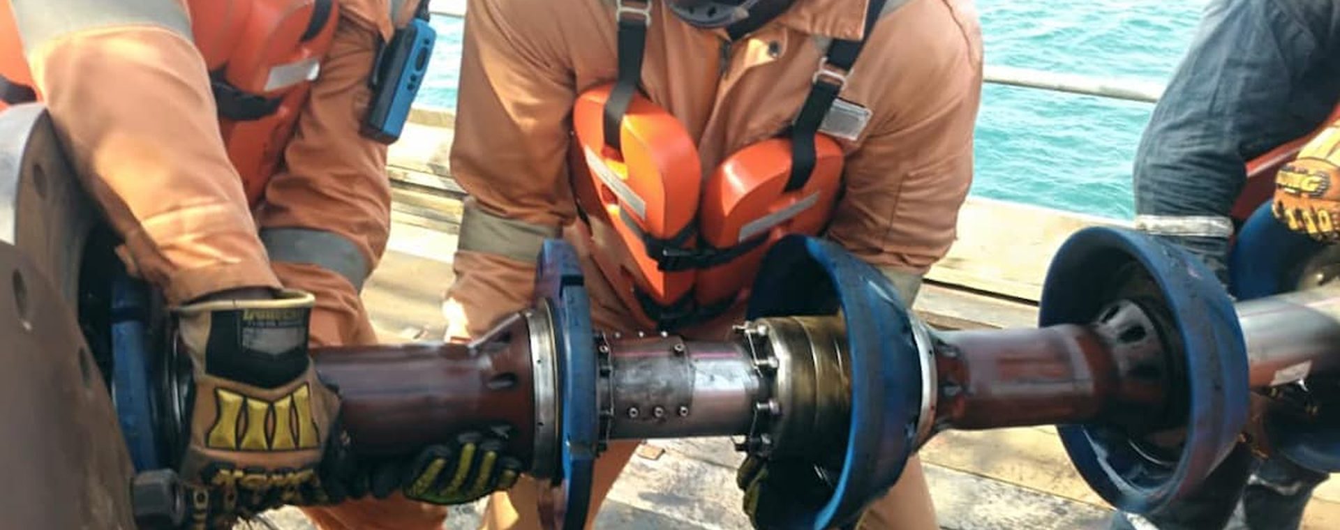 Remote Inspection of Crude Oil Pipeline