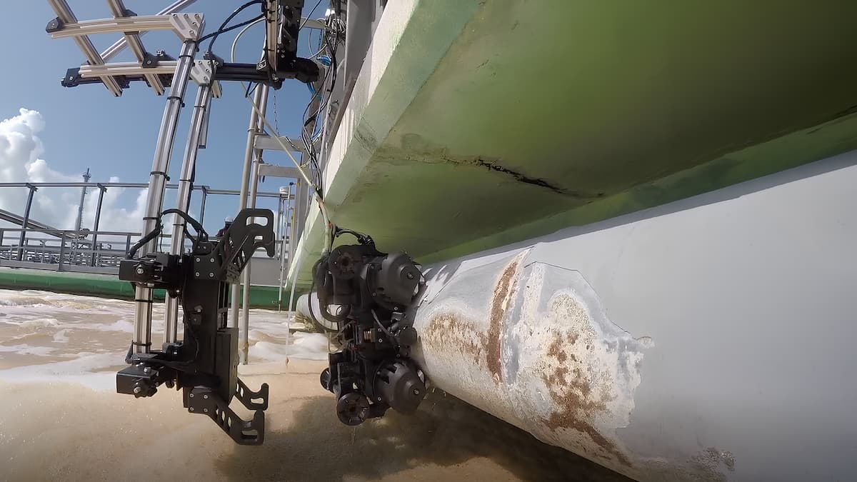 New PAUT ROV System Proves Performance on Semi-Submerged Pipeliens