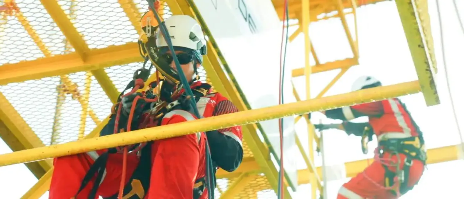 Rope Access Inspection Services (IRATA) for Industrial & Energy Assets