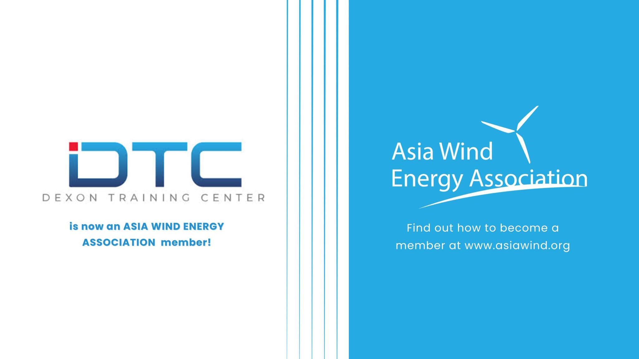 DTC Joins the Asia Wind Energy Association