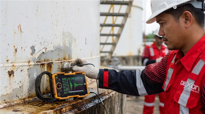 Successful API 653 Inspection of Two Large LPG Storage Tanks