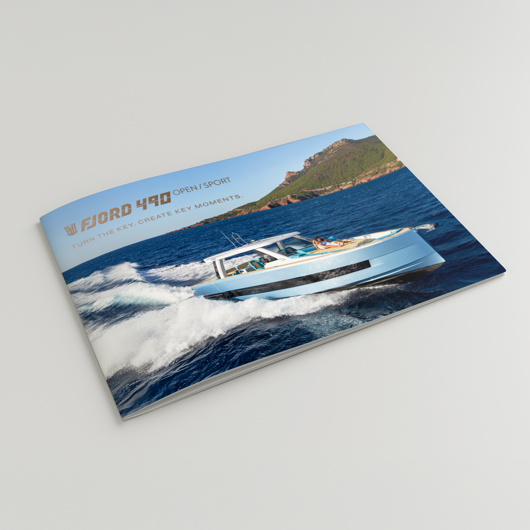 限定マット額装品/View of boats/ジュリアン・オピー Buy FJORD 490 🛥️ - Luxury powerboats for sale | FJORD