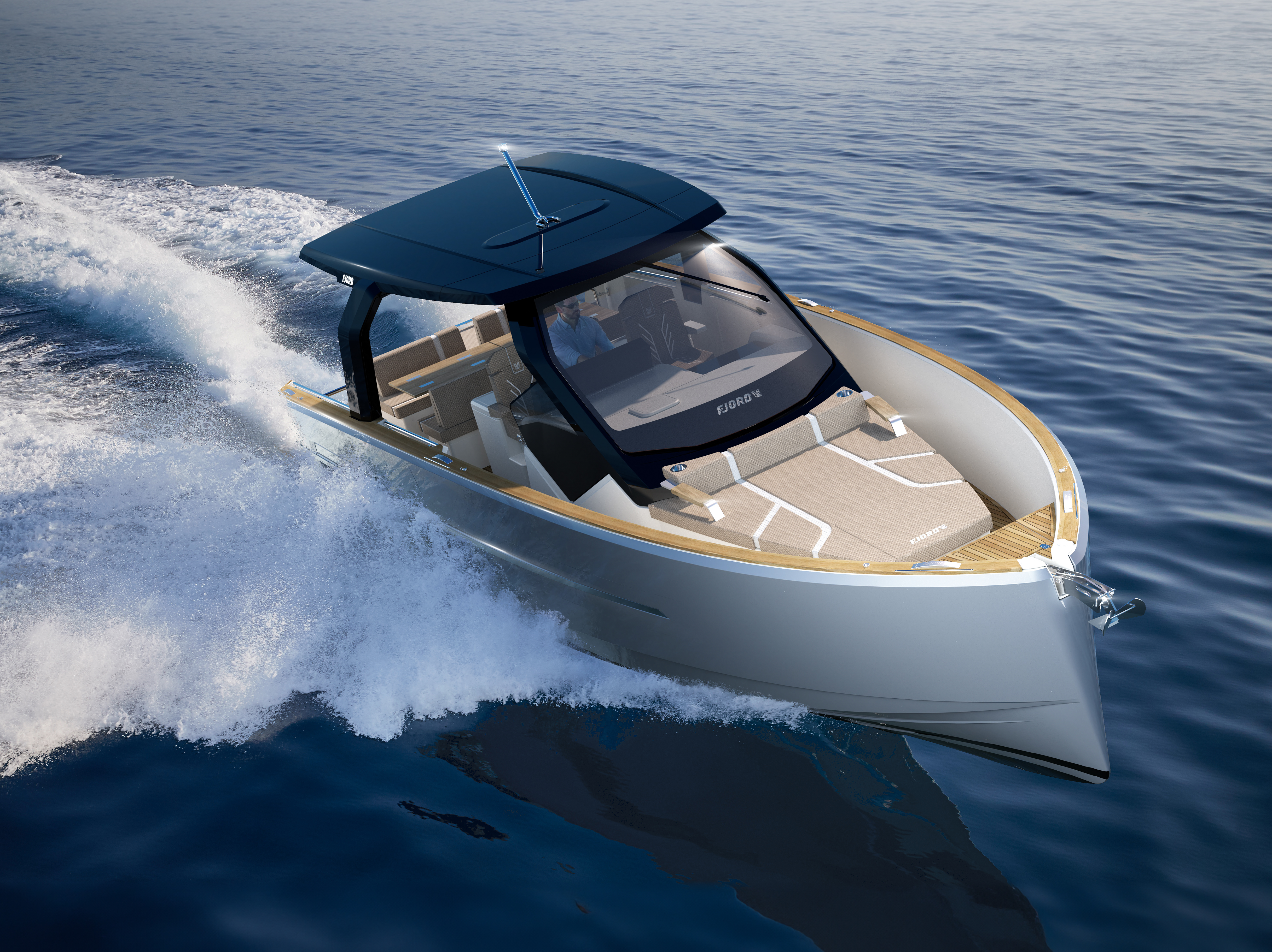 FJORD 39 XP | The 39-foot outboard motor yacht from FJORD