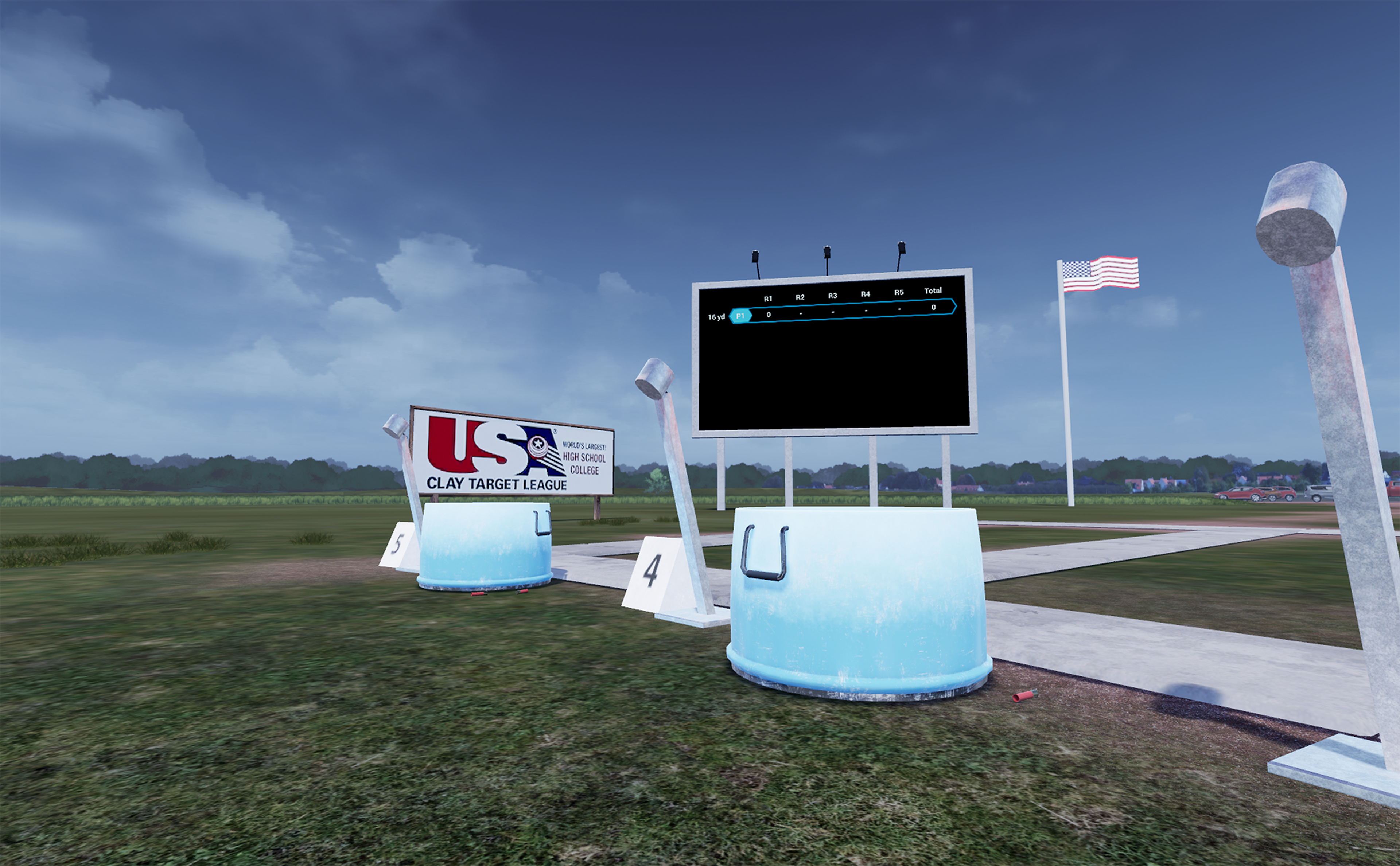 Screenshot American trap scenario GAIM scoreboard