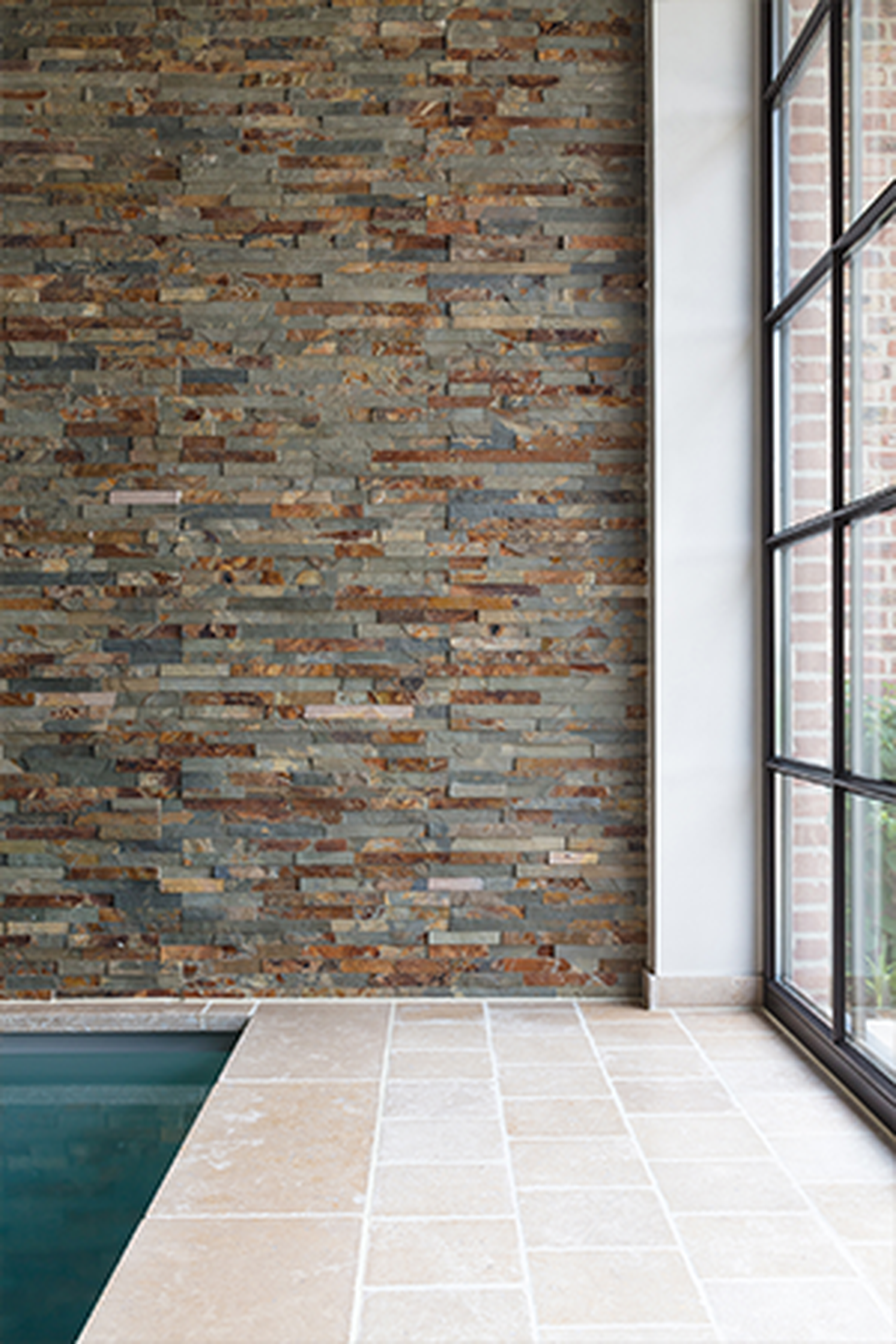 Rusty Slate Wall Cladding