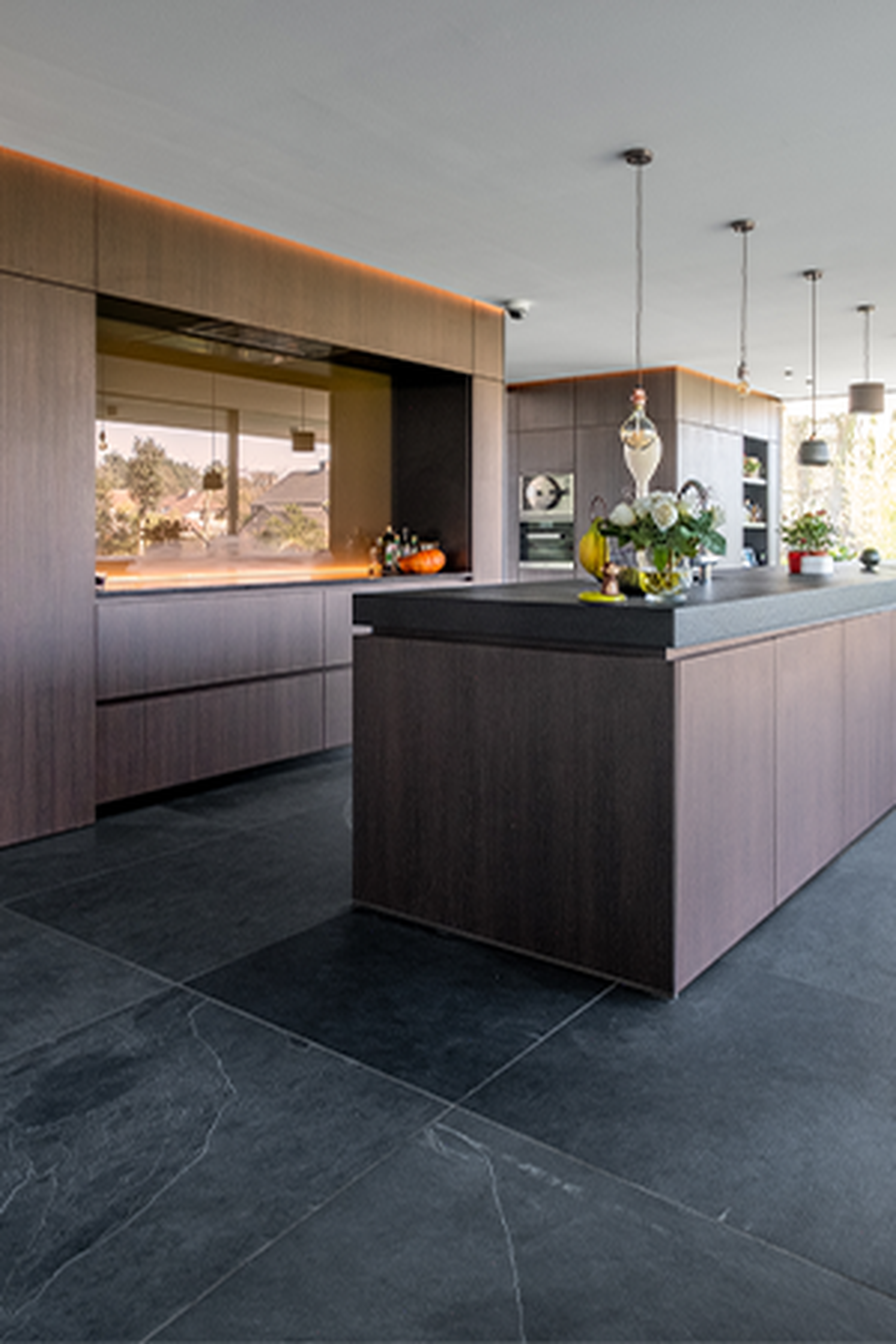 Black Slate Flooring