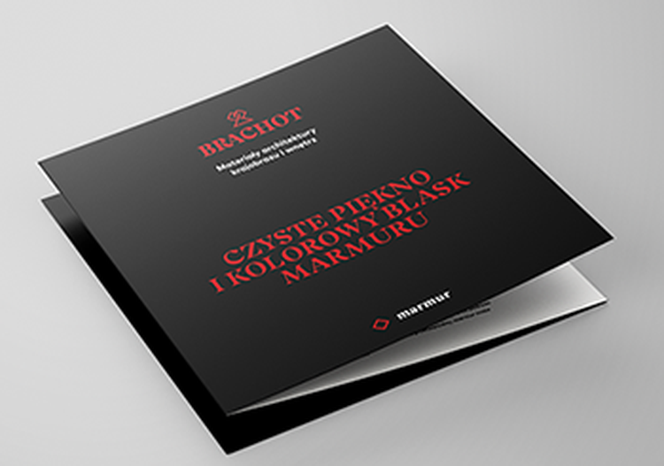 Ulotka dotycząca marmuru