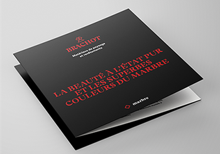 Brochure marbre