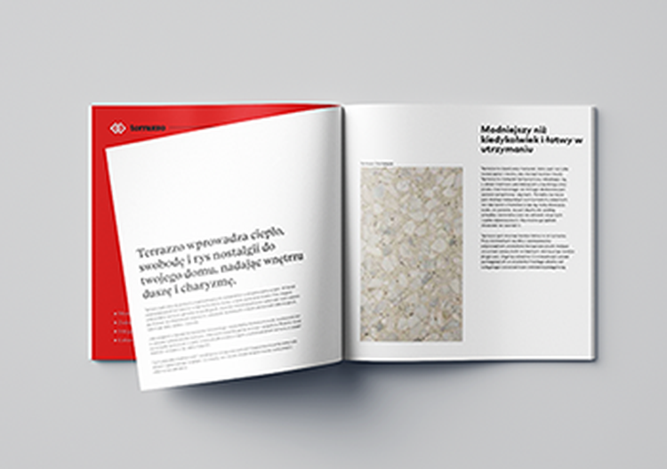 Ulotka dotycząca terrazzo