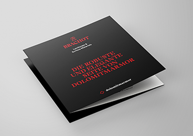 Broschüre über Dolomitmarmor 