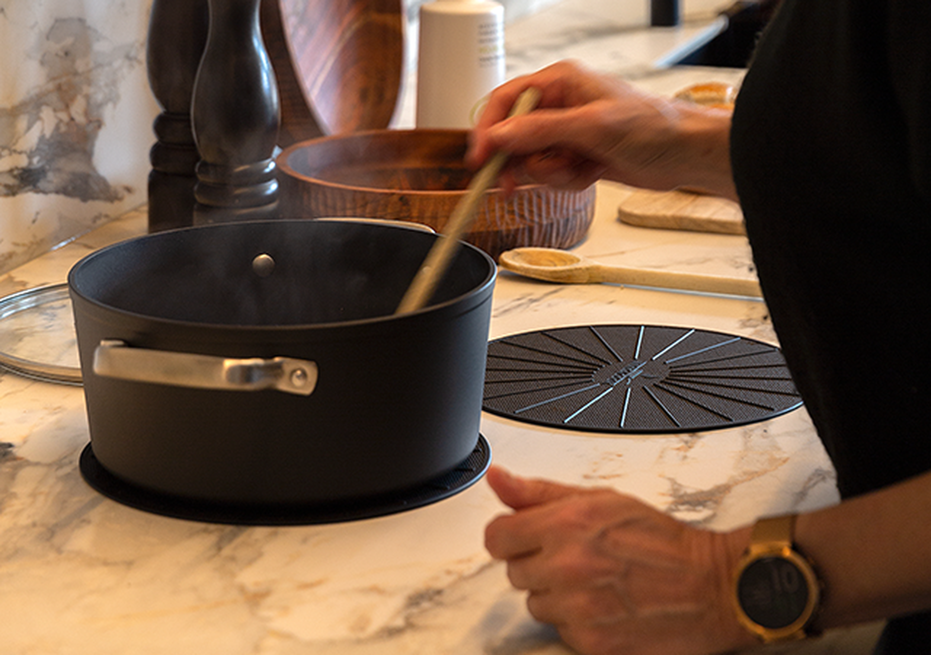 Maintenance-friendly and suitable for kitchens & bathrooms