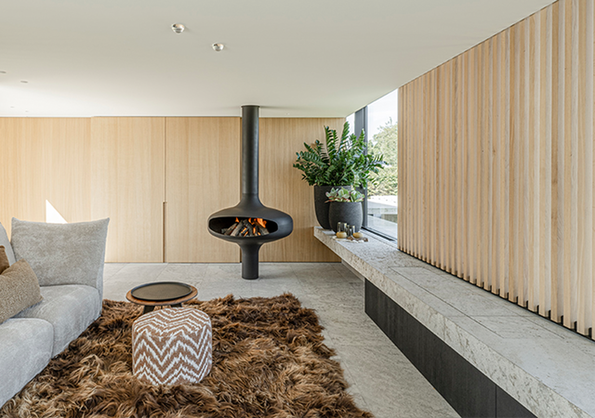 Rustgevende tinten voor een optisch gevoel van ruimte