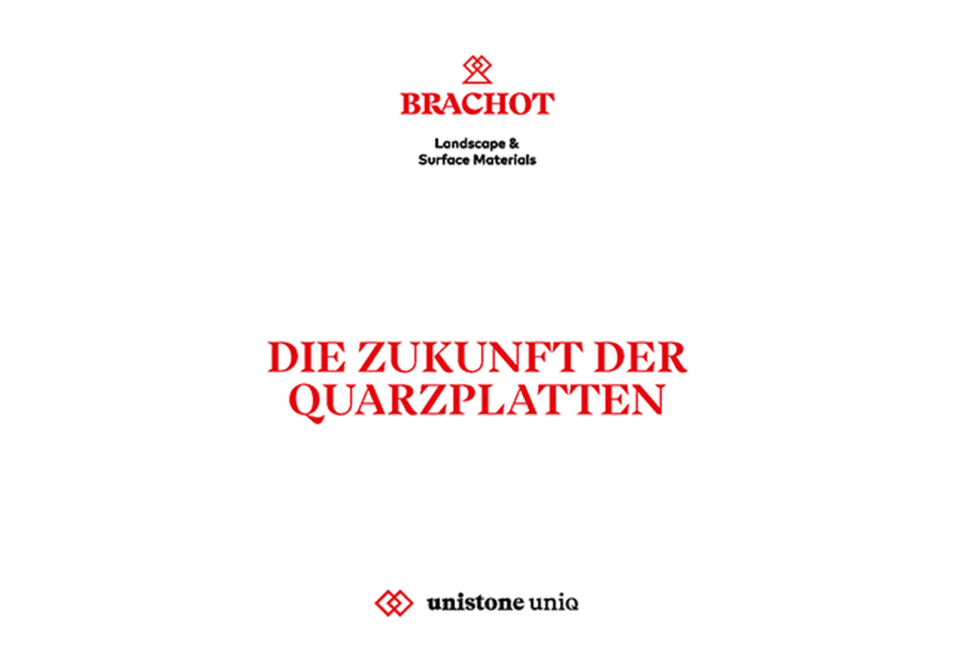 Unistone-UniQ-Broschüre