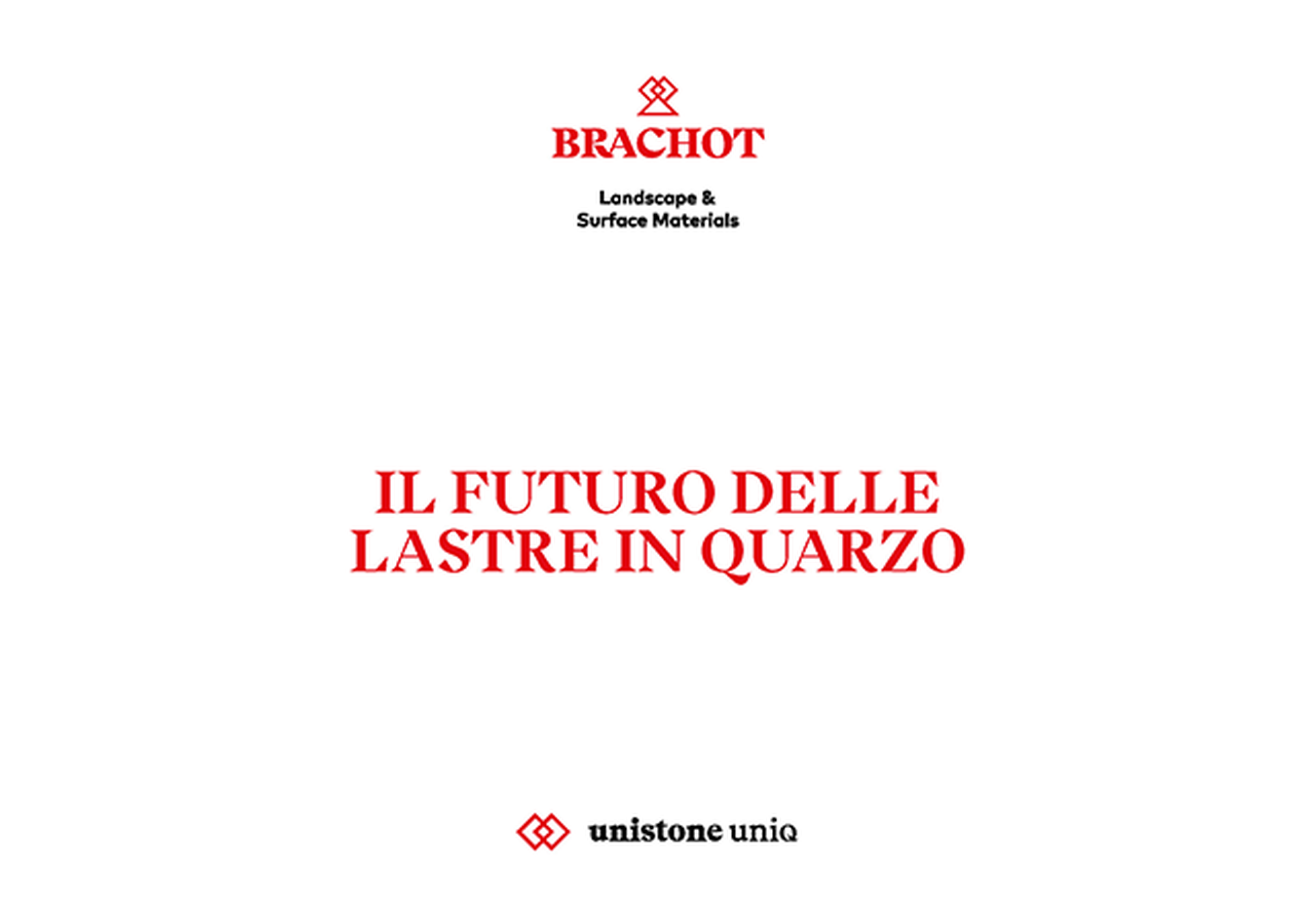 Brochure su Unistone UniQ®