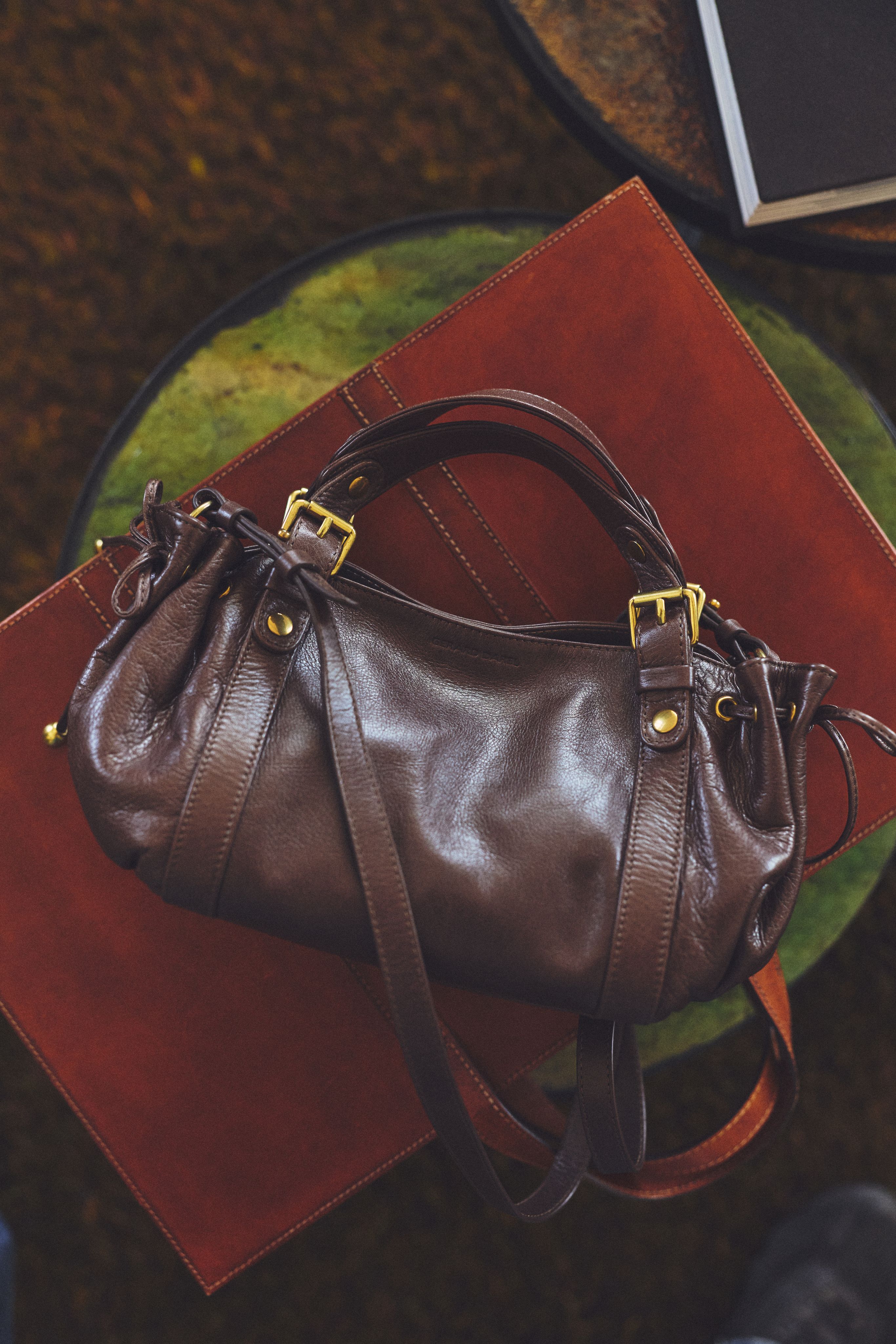 Camel suede leather belt - PALOMA | Gerard Darel