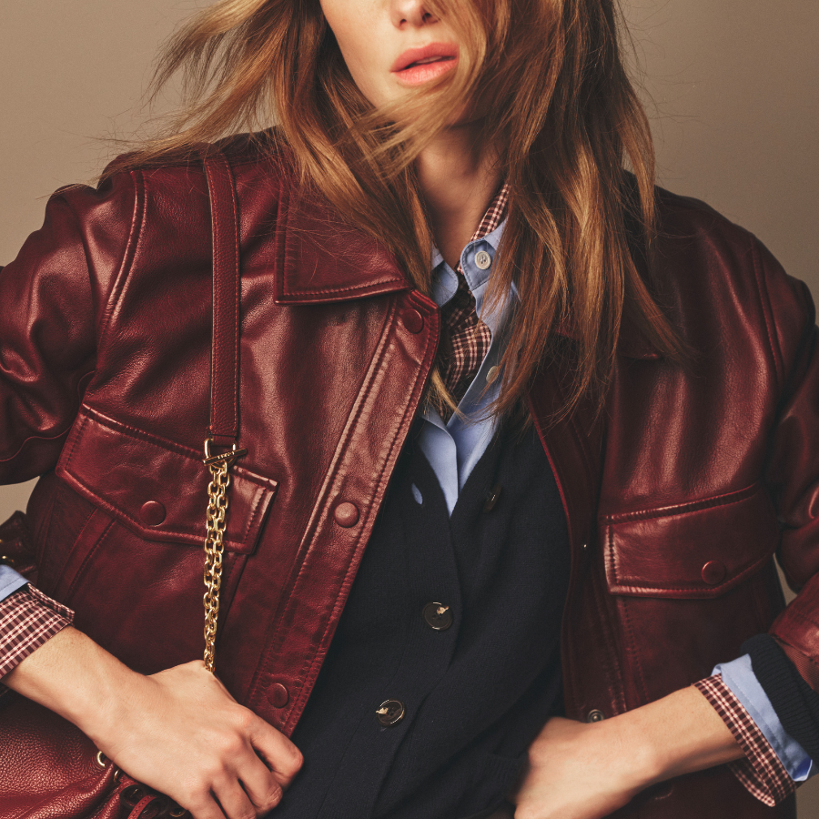 Camel suede leather belt - PALOMA | Gerard Darel