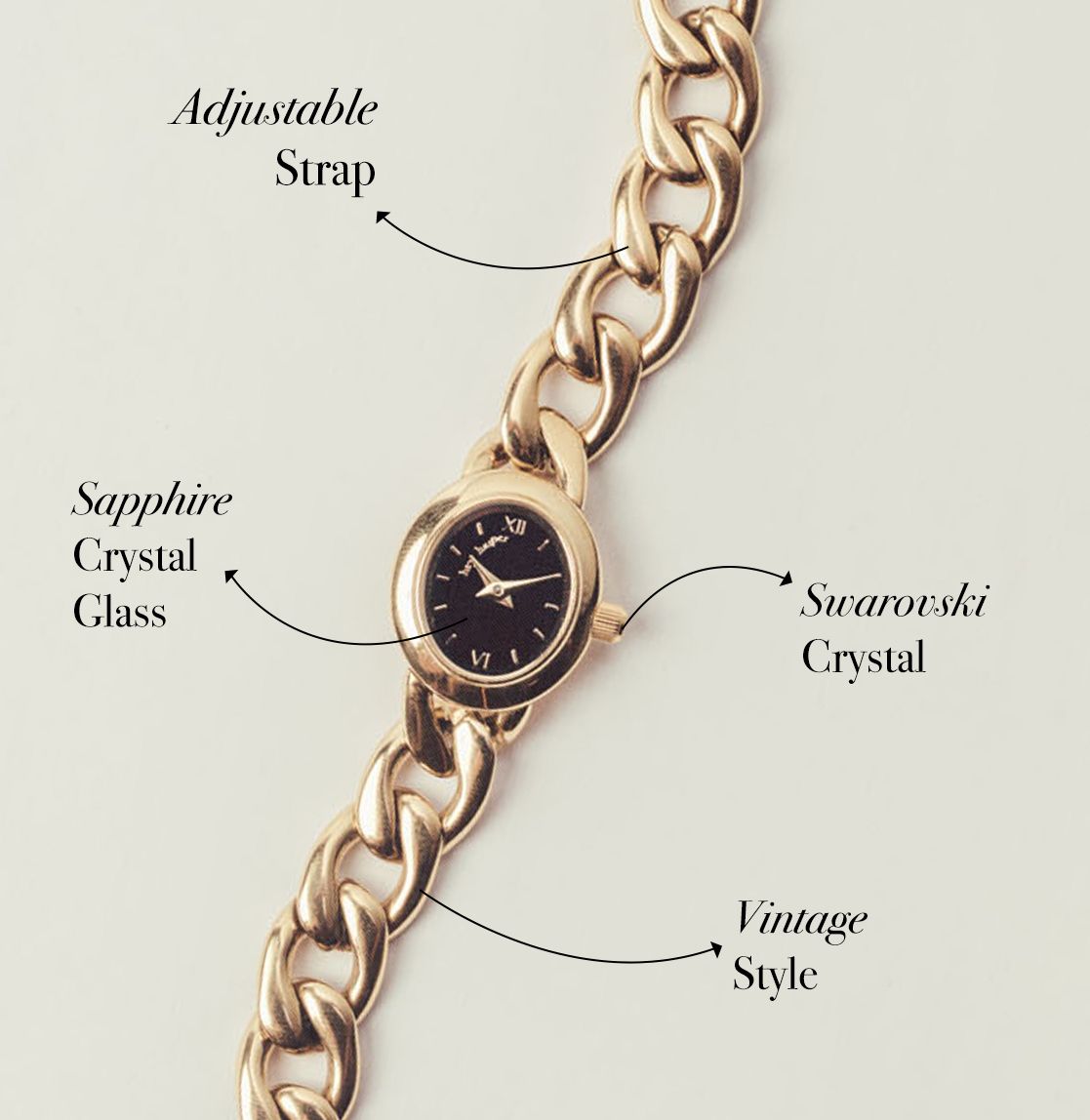 DNA Silver Watch - Hey Harper: The Original Waterproof Jewelry Brand