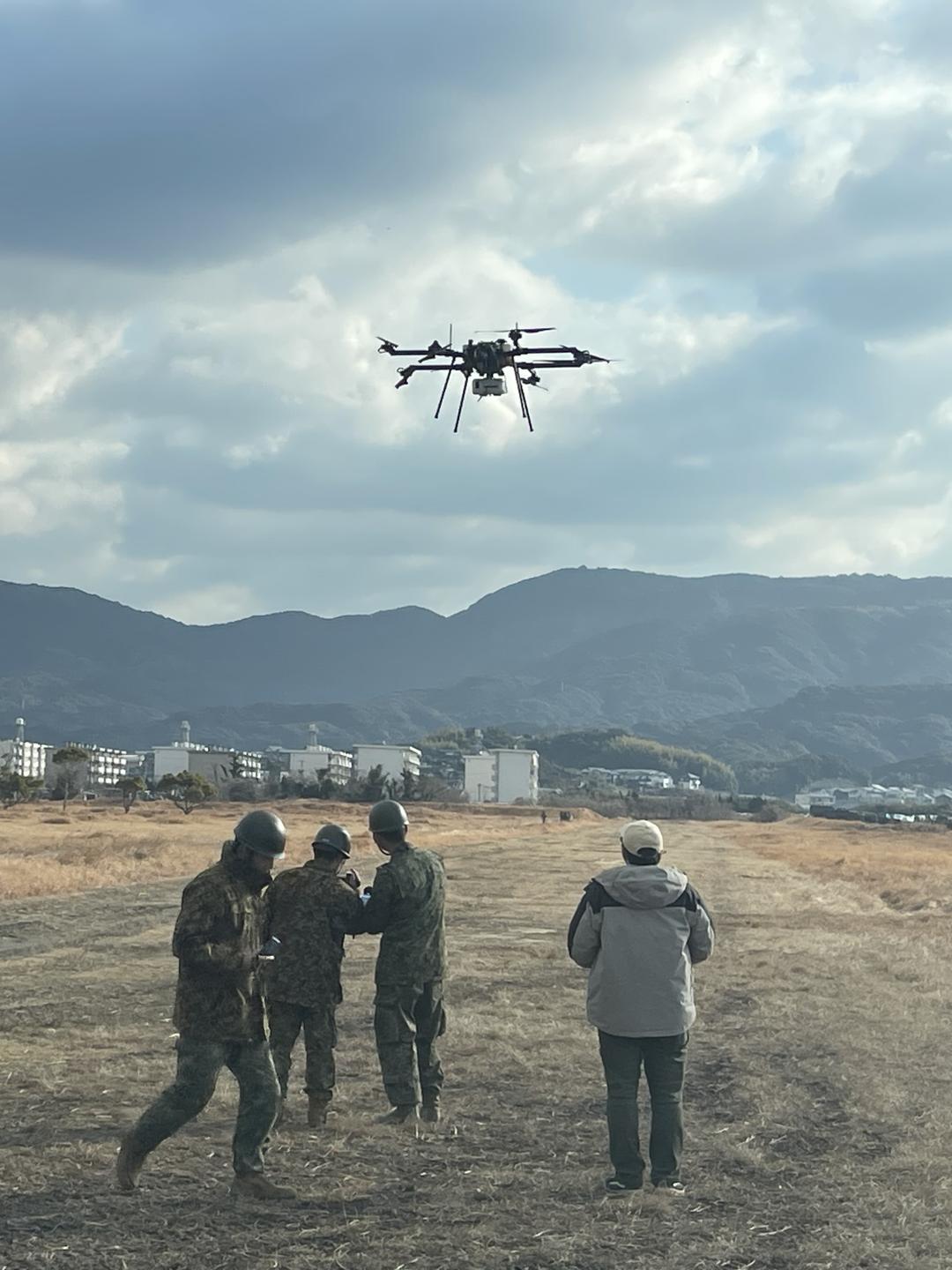 Hybrid drone: P8 Japan Navy Maritime ISR