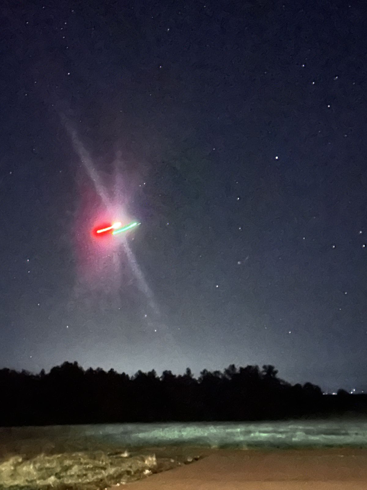 Skyfront P8 hybrid flies BVLOS at night in colorado