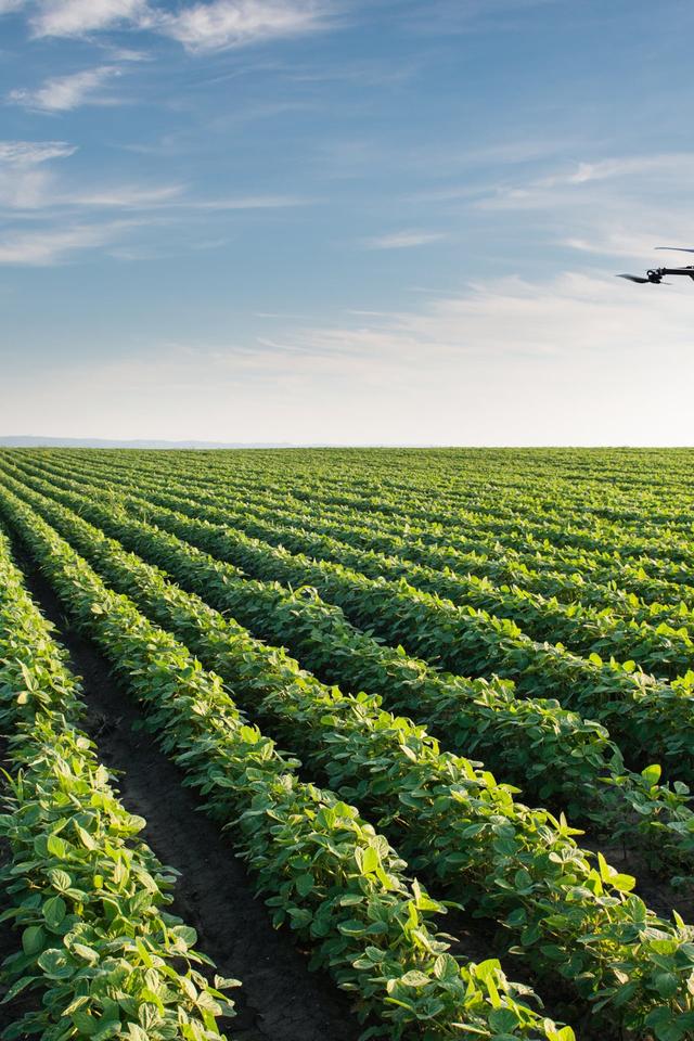 Drone-powered agriculture.