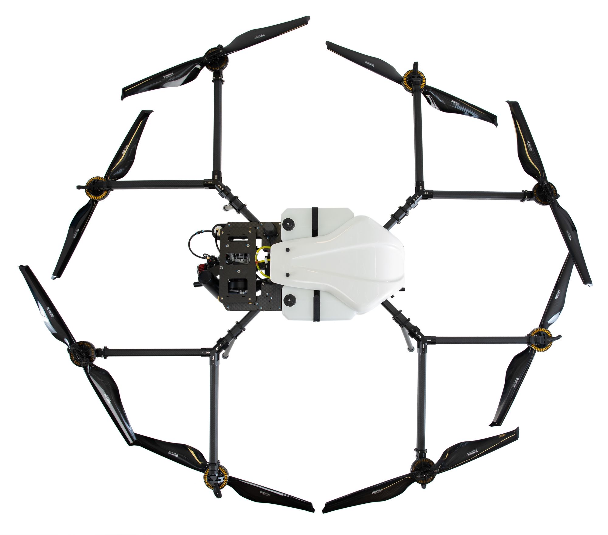 Perimeter 8 hybrid drone top view