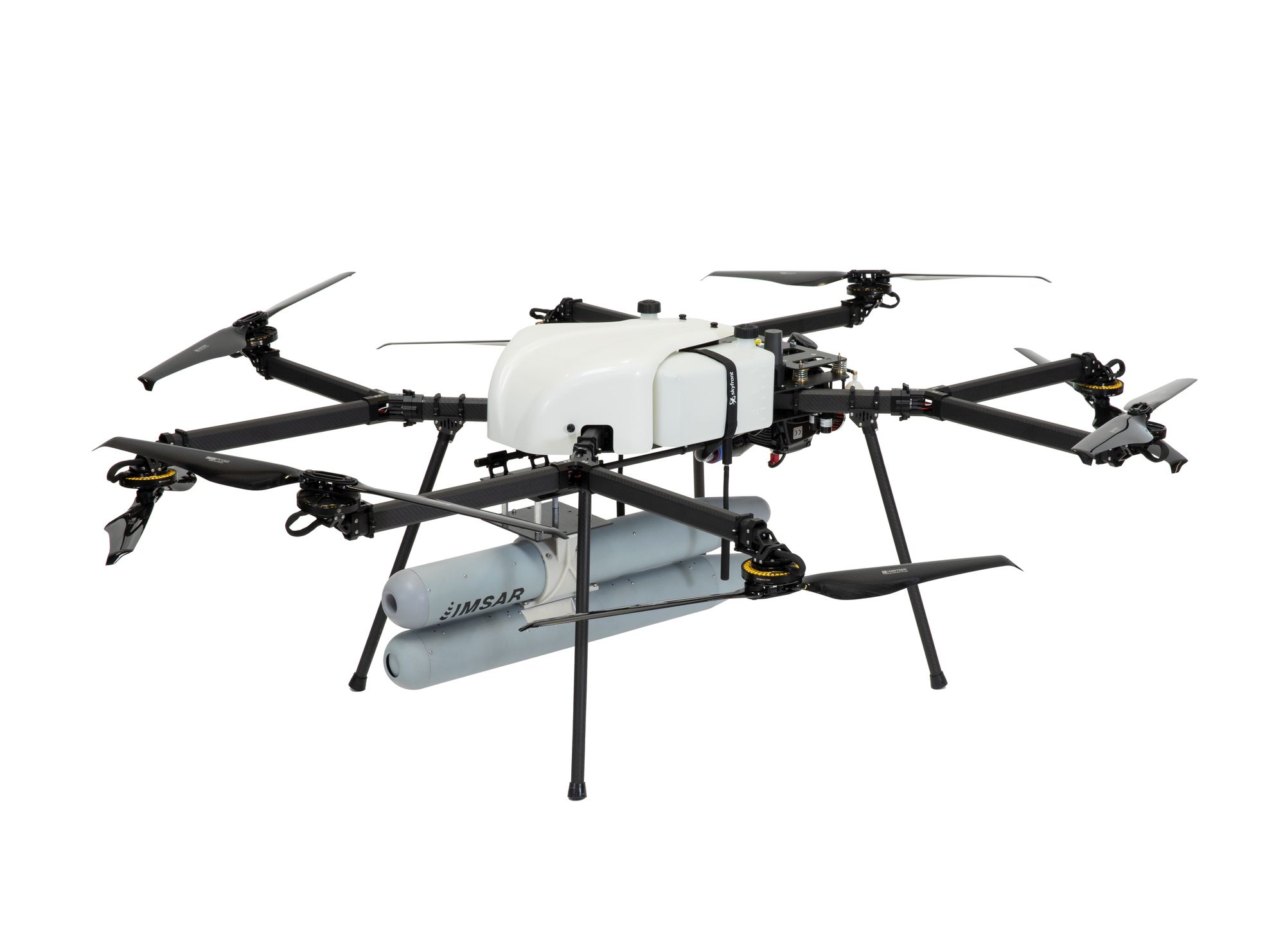 Perimeter 8 hybrid drone carrying synthetic aperture radar
