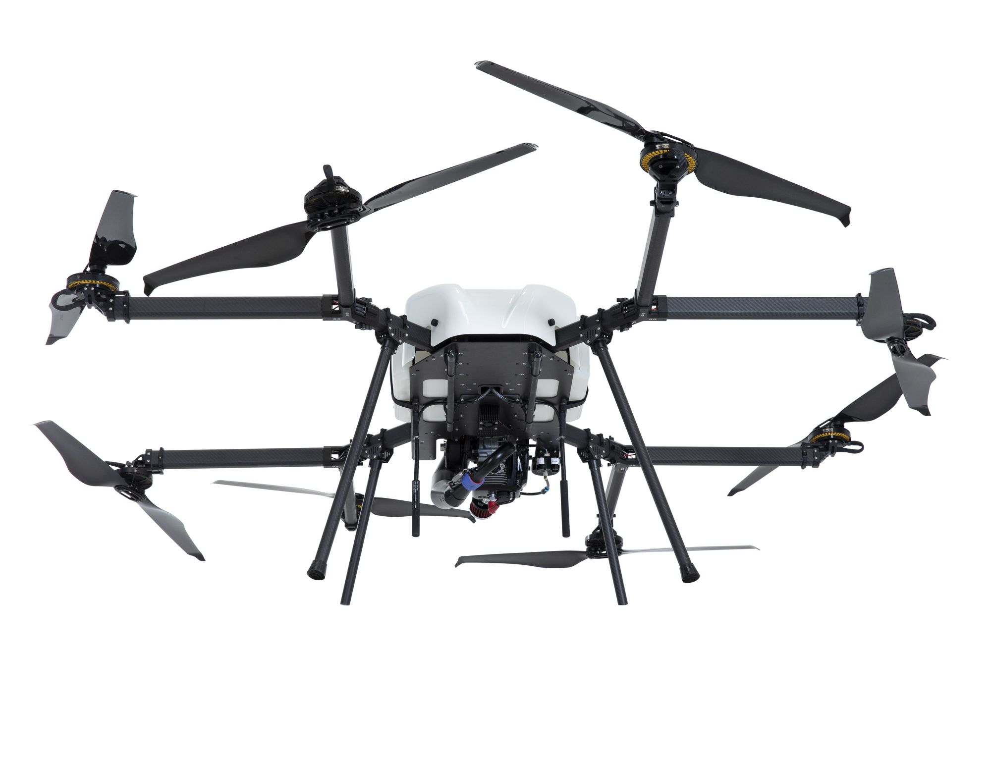 Perimeter 8 hybrid drone underside view