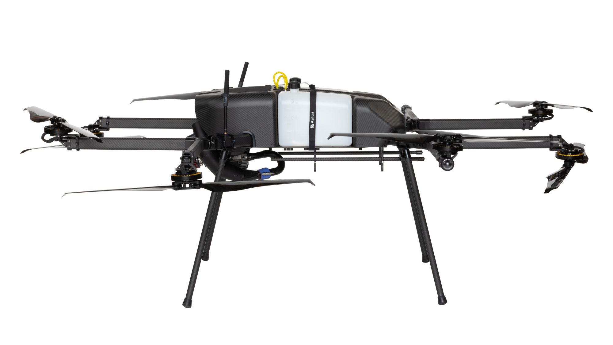 Hybrid Drone: Perimeter 8 Side View