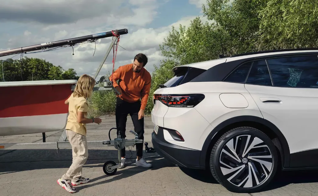 vw id 4 anhaengerkupplung