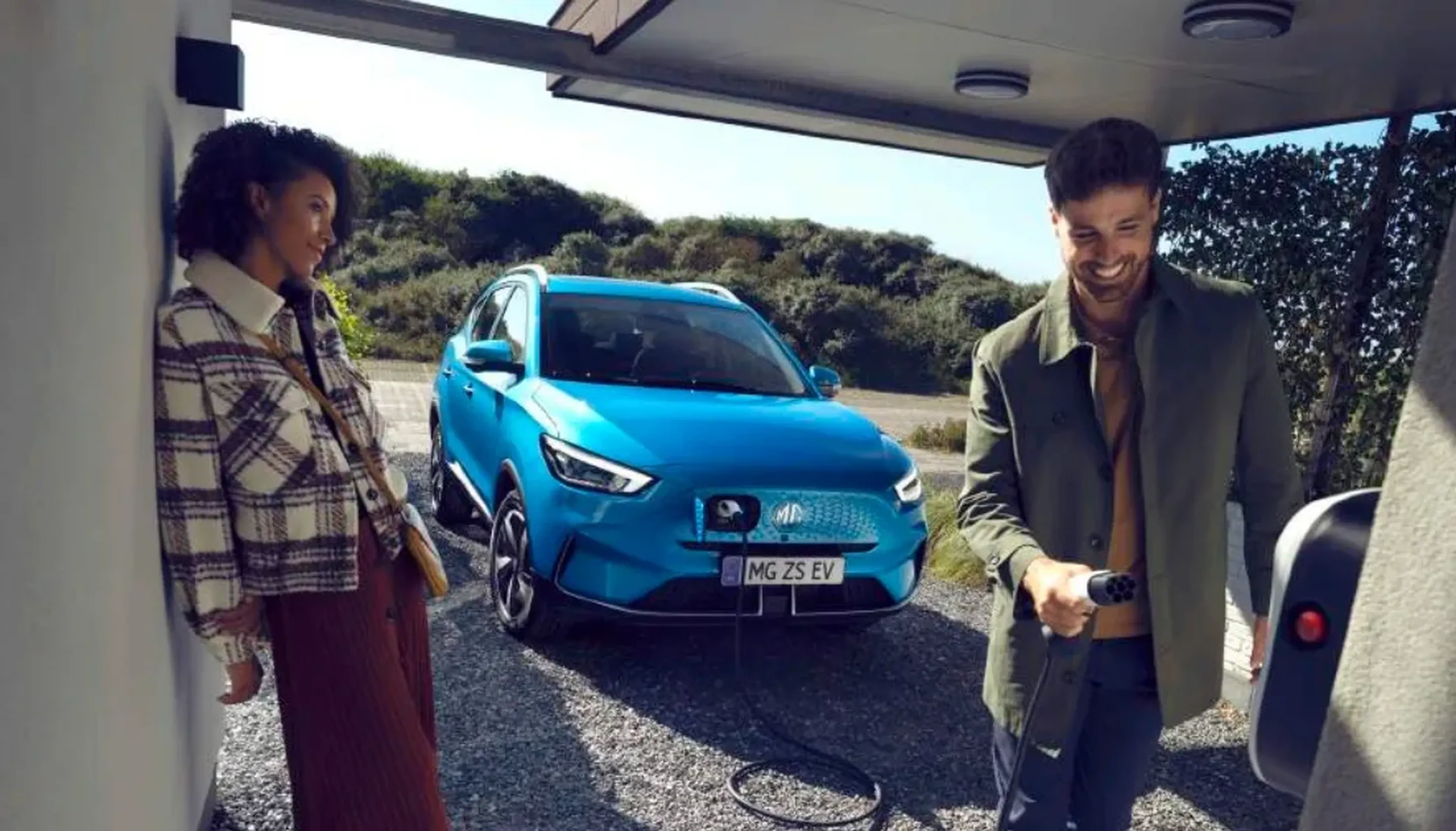 MG ZS EV gebraucht leasen INSTADRIVE