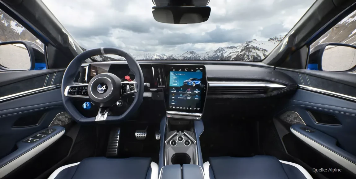 Interieur Alpine A390