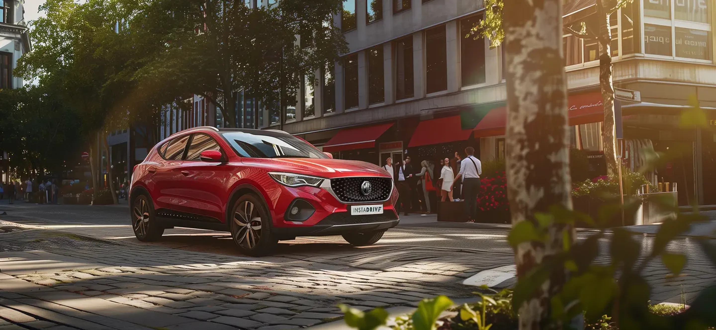 MG Elektroauto gebraucht leasen INSTADRIVE