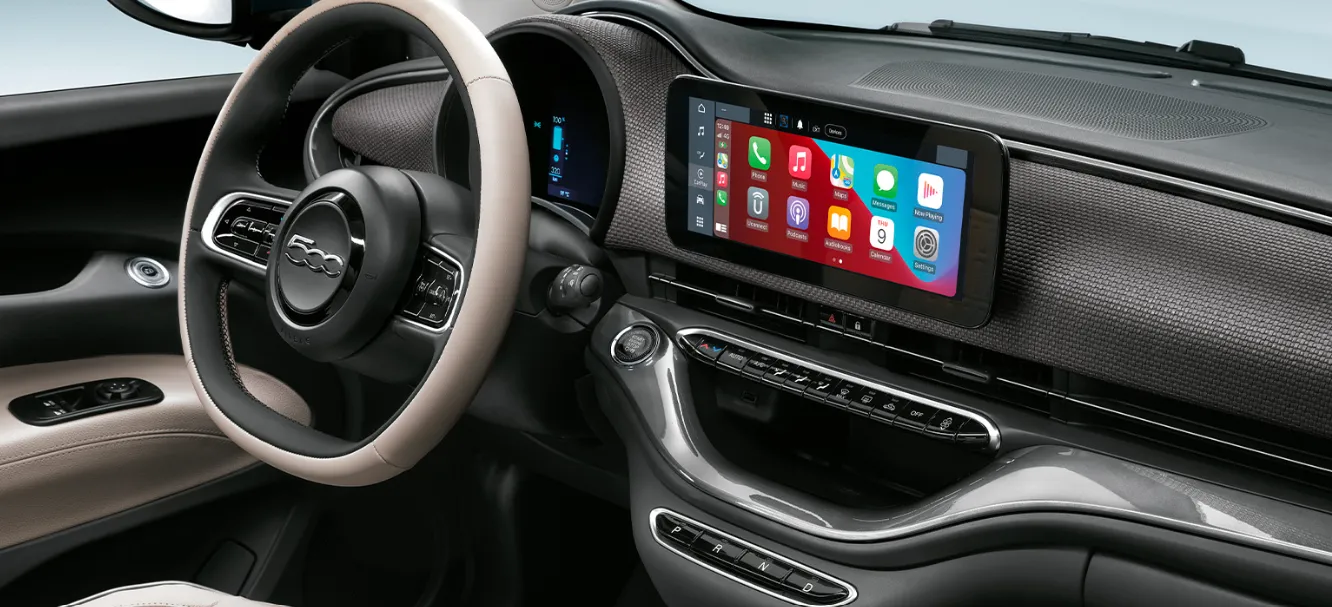 fiat 500e interieur
