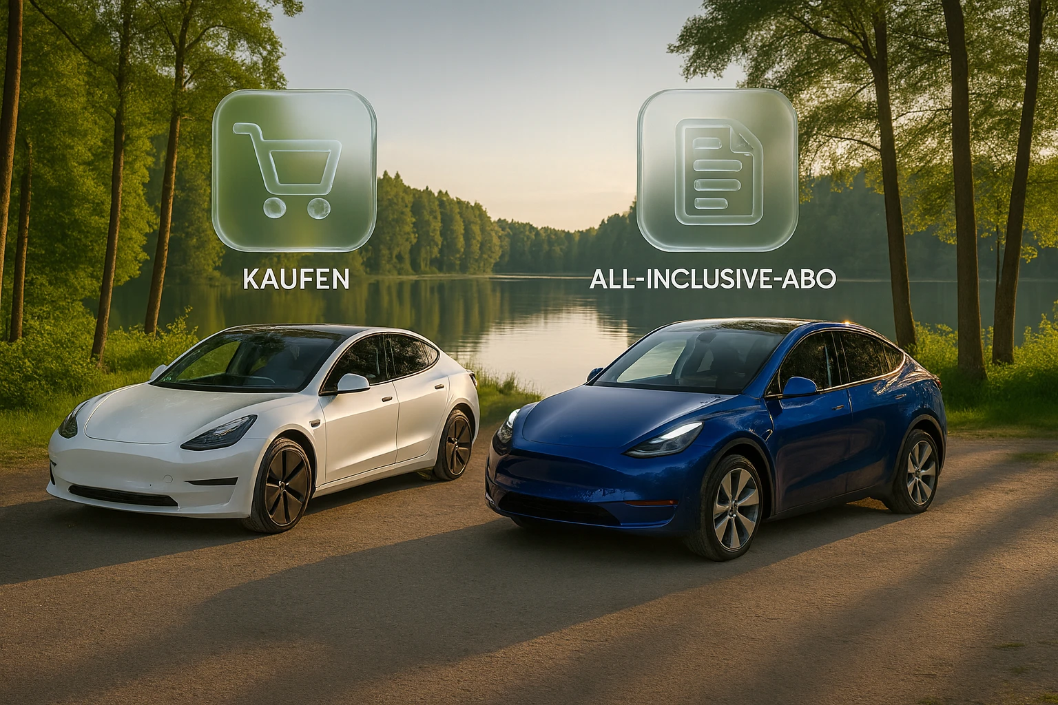 Tesla Jungwagen kaufen oder Abo