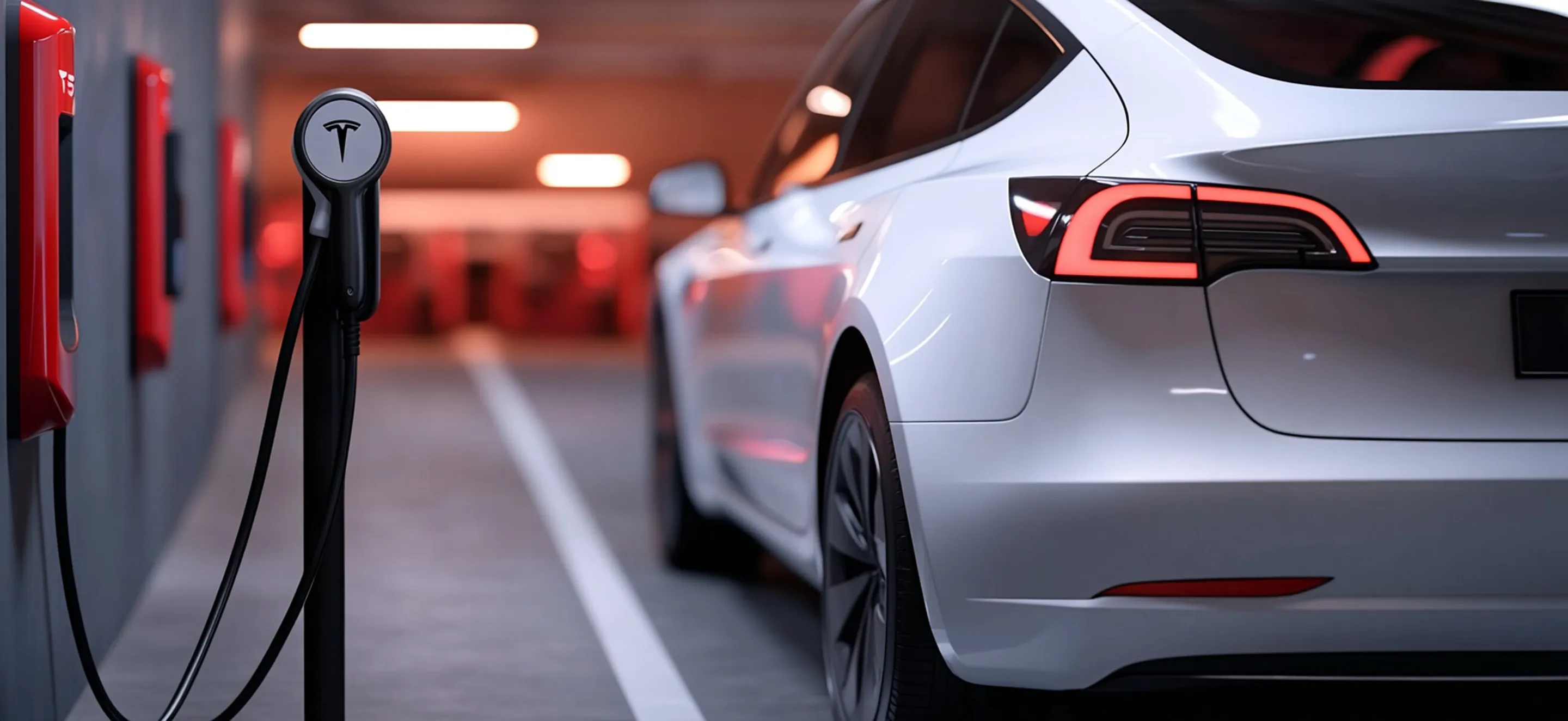 Tesla Model 3 Ladekabel Warn- und Sicherheitshinweise