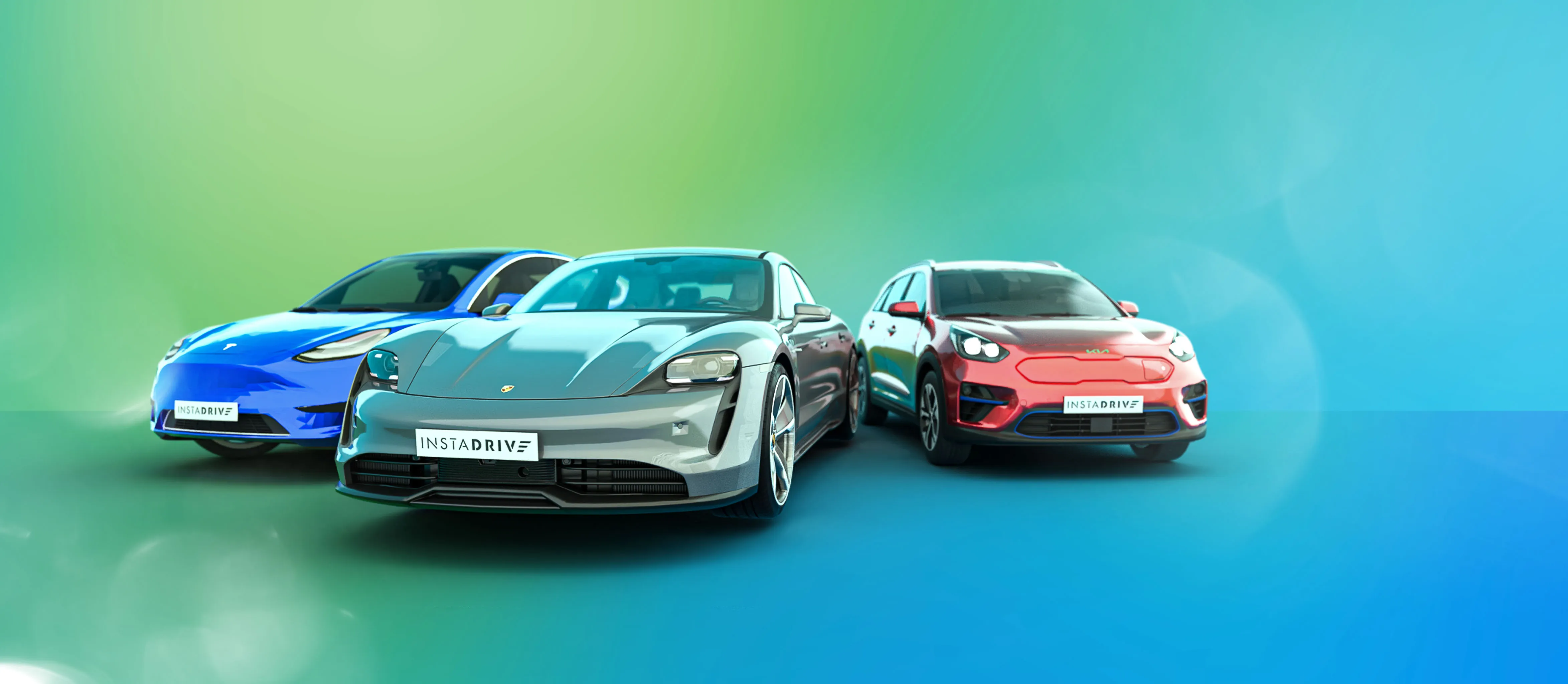 Elektroautos in Aktion