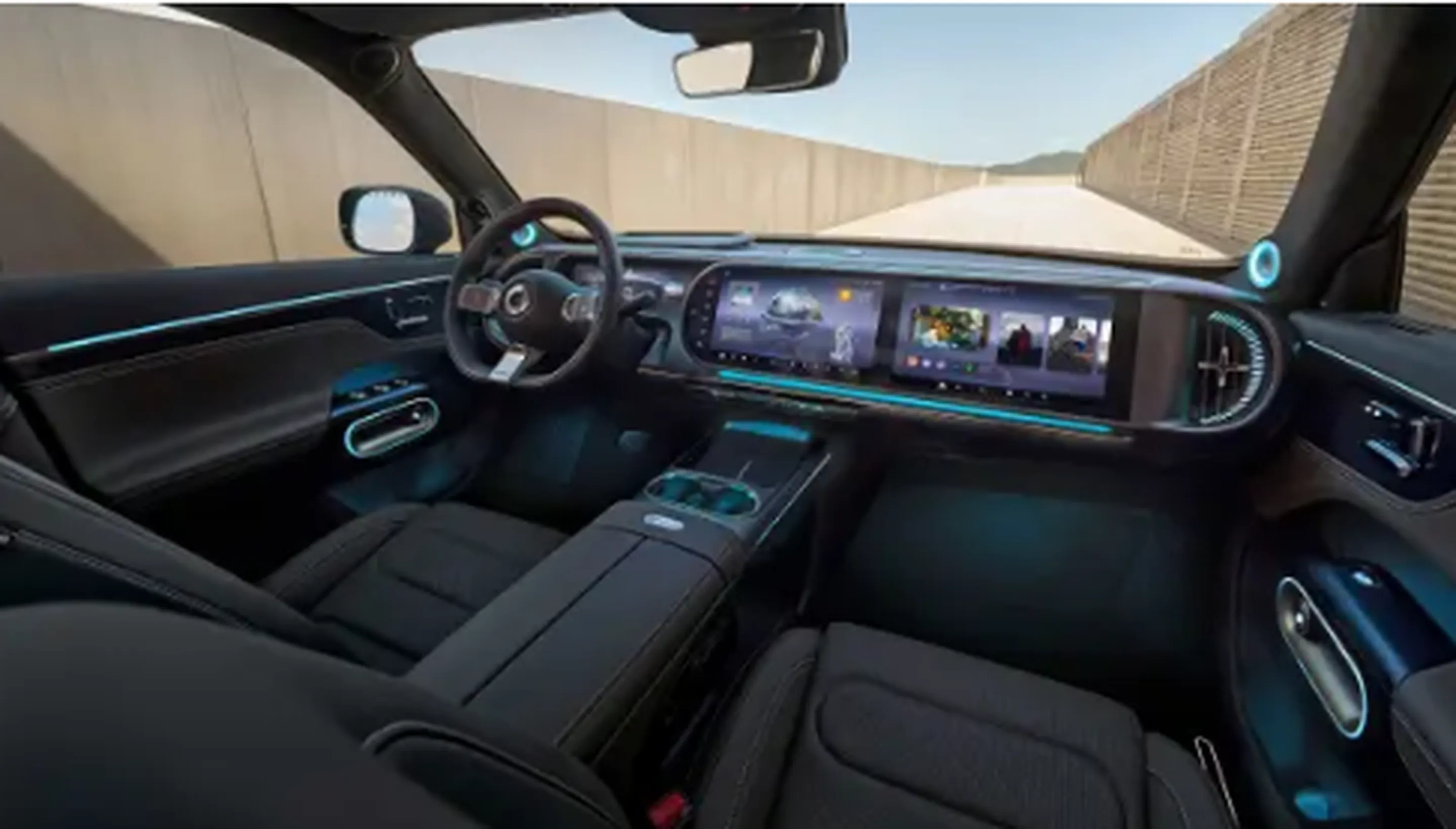 interieur dimension smart 5 electrique