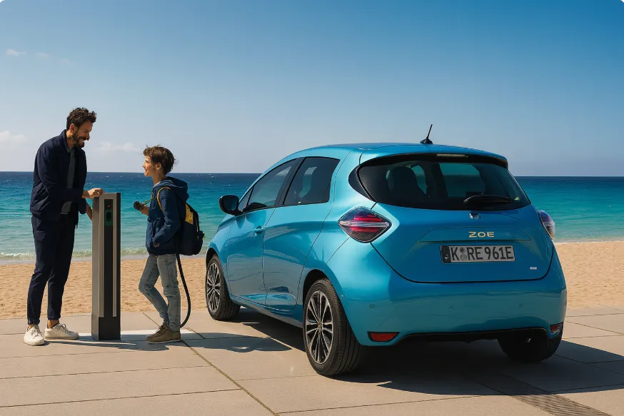 renault zoe longs trajets