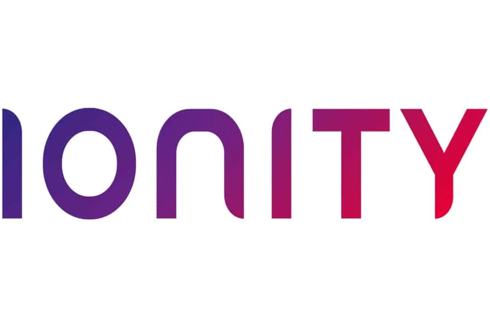 IONITY logo borne france