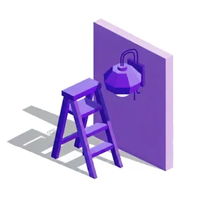 Lighting Fixture Installation Icon